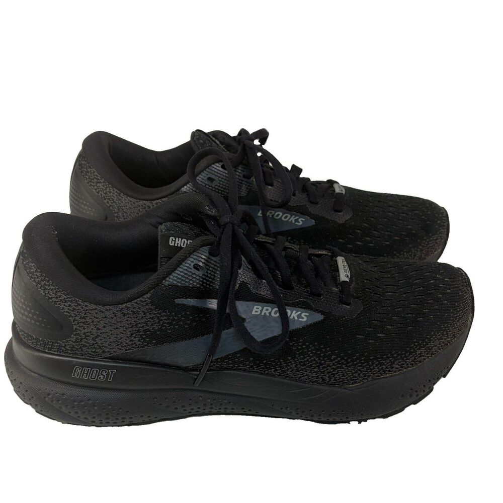 Brooks Ghost 16 GTX Running Shoes Women's Size 10 Black Athletic Sneakers